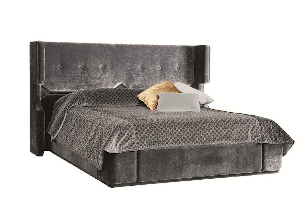 SMANIA_LTWILLIA01_WILLIAM_LETTO_VELLUTO_DEBUSSY_GRIGIO