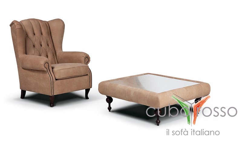 12cub Fotelis Bergere - Image 1