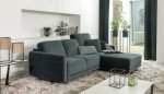 Kampinė sofa su miegamu mechanizmu Ibisco