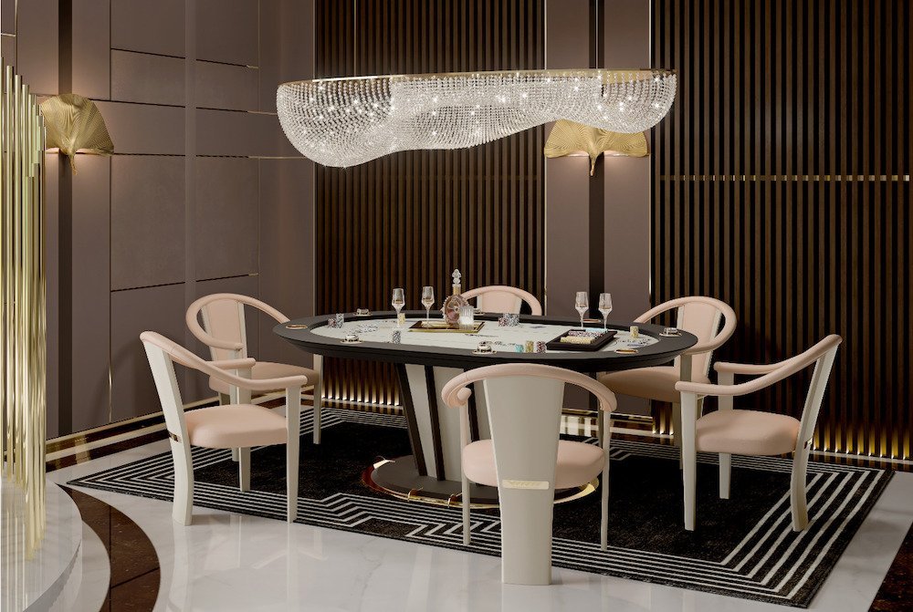 VismaraDesign_Desire_Poker-Table Pokerio stalas Desire - Image 1