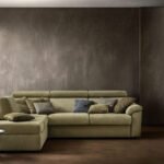 Kampinė sofa su miegamu mechanizmu Place