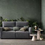 Sofa su miegamu mechanizmu ir reglaineriais Total